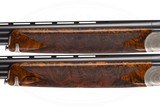PERUGINI & VISINI PAIR O/U 28 GAUGE 30 INCH TOMASONI ENGRAVED - 14 of 17