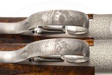 PERUGINI & VISINI PAIR O/U 28 GAUGE 30 INCH TOMASONI ENGRAVED - 11 of 17