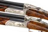 PERUGINI & VISINI PAIR O/U 28 GAUGE 30 INCH TOMASONI ENGRAVED - 6 of 17