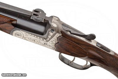 FLLI GAMBA MODEL PRINZ SINGLE SHOT 225 WIN COLOSIO ENGRAVED - Image 6 of 16