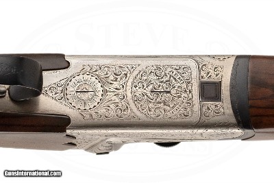 FLLI GAMBA MODEL PRINZ SINGLE SHOT 225 WIN COLOSIO ENGRAVED - Image 10 of 16