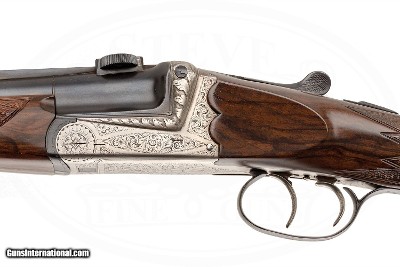 FLLI GAMBA MODEL PRINZ SINGLE SHOT 225 WIN COLOSIO ENGRAVED - Image 3 of 16