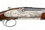 A.GALAZAN BEST PINLESS SIDELOCK BOSS STYLE 28 AND 20 GAUGE 2 BARREL SET MUFFOLINI ENGRAVED
