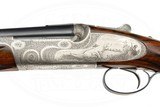 A.GALAZAN BEST PINLESS SIDELOCK BOSS STYLE 28 AND 20 GAUGE 2 BARREL SET MUFFOLINI ENGRAVED - 2 of 19