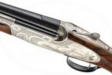 A.GALAZAN BEST PINLESS SIDELOCK BOSS STYLE 28 AND 20 GAUGE 2 BARREL SET MUFFOLINI ENGRAVED - 6 of 19