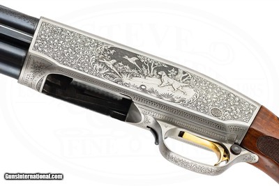 REMINGTON MODEL 31 F GRADE ARNOLD GRIEBEL ENGRAVED CUSTOM STOCKED BY DOCKWILLER - Image 8 of 15