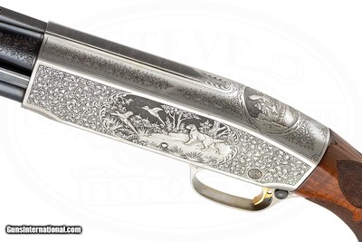 REMINGTON MODEL 31 F GRADE ARNOLD GRIEBEL ENGRAVED CUSTOM STOCKED BY DOCKWILLER - Image 7 of 15