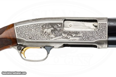 REMINGTON MODEL 31 F GRADE ARNOLD GRIEBEL ENGRAVED CUSTOM STOCKED BY DOCKWILLER - Image 2 of 15
