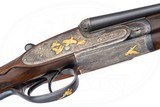 AYA NO. 2 28 GAUGE 2 BARREL SET W/ GOLD INLAYS - 7 of 19