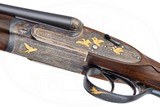 AYA NO. 2 28 GAUGE 2 BARREL SET W/ GOLD INLAYS - 8 of 19