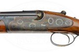 A. GALAZAN BEST PINLESS SIDELOCK EJECTOR 20 GAUGE PEDRETTI ENGRAVED - 2 of 17
