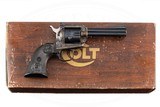 COLT NEW FRONTIER 22 SCOUT WITH 22 LR AND 22 WMR CYLINDERS - 6 of 7