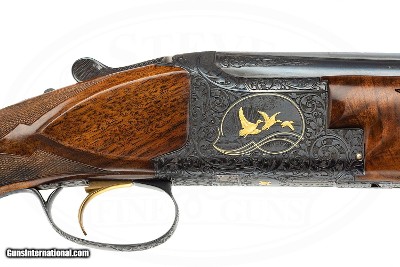 BROWNING MIDAS GRADE SUPERLIGHT SUPERPOSED 12 GAUGE MARECHAL ENGRAVED
