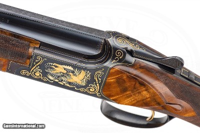 BROWNING FN EUROPEAN STYLE EXHIBITION SUPERLITE SUPERPOSED 12 GAUGE VRANKEN ENGRAVED - Image 6 of 16