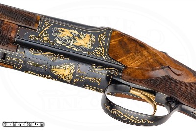BROWNING FN EUROPEAN STYLE EXHIBITION SUPERLITE SUPERPOSED 12 GAUGE VRANKEN ENGRAVED - Image 8 of 16