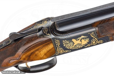 BROWNING FN EUROPEAN STYLE EXHIBITION SUPERLITE SUPERPOSED 12 GAUGE VRANKEN ENGRAVED - Image 5 of 16