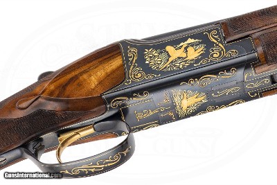 BROWNING FN EUROPEAN STYLE EXHIBITION SUPERLITE SUPERPOSED 12 GAUGE VRANKEN ENGRAVED - Image 7 of 16