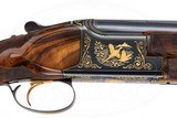 BROWNING FN EUROPEAN STYLE EXHIBITION SUPERLITE SUPERPOSED 12 GAUGE VRANKEN ENGRAVED
