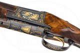 BROWNING FN EUROPEAN STYLE EXHIBITION SUPERLITE SUPERPOSED 12 GAUGE VRANKEN ENGRAVED - 8 of 16