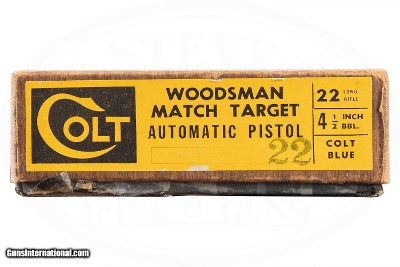 COLT WOODSMAN MATCH TARGET 3RD SERIES 22LR - Image 8 of 8