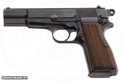 FABRIQUE NATIONALE MODEL 1935 WWII GERMAN OCCUPATION HIGH POWER 9MM - Image 2 of 6