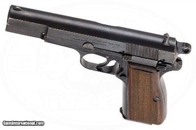 FABRIQUE NATIONALE MODEL 1935 WWII GERMAN OCCUPATION HIGH POWER 9MM - Image 4 of 6