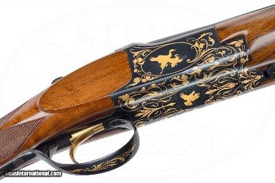BROWNING EXHIBITION SUPERPOSED SUPERLIGHT BY WINSTON CHURCHILL, JERRY FISHER AND DON ALLEN 2 BARREL SET 20 GAUGE AND 410