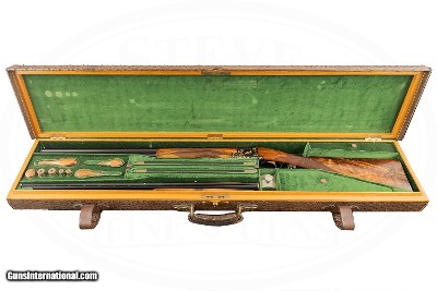 BROWNING EXHIBITION SUPERPOSED SUPERLIGHT BY WINSTON CHURCHILL, JERRY FISHER AND DON ALLEN 2 BARREL SET 20 GAUGE AND 410 - Image 17 of 19