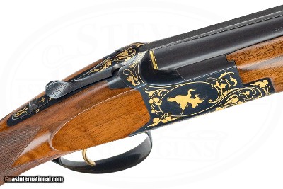 BROWNING EXHIBITION SUPERPOSED SUPERLIGHT BY WINSTON CHURCHILL, JERRY FISHER AND DON ALLEN 2 BARREL SET 20 GAUGE AND 410 - Image 6 of 19