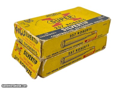 WESTERN SUPER X SILVER POINT 257 ROBERTS 100 GR SILVERTIP