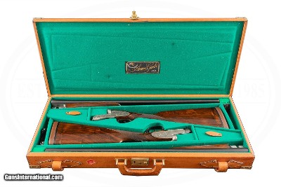 GARBI MODEL 200 SIDELOCK EJECTOR PAIR 12 GAUGE