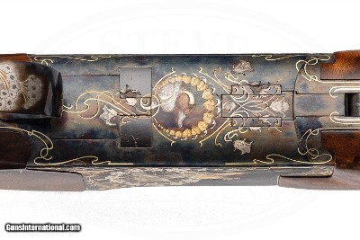 BROWNING CUSTOM SHOP B25 EXHIBITION SUPERPOSED 12 GAUGE J.P. BAILEY ENGRAVED - Image 10 of 16