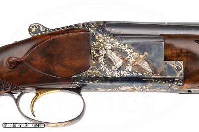 BROWNING CUSTOM SHOP B25 EXHIBITION SUPERPOSED 12 GAUGE J.P. BAILEY ENGRAVED - Image 2 of 16