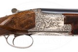 BROWNING D4G C EXHIBITION SUPERPOSED 12 GAUGE KOWALSKI AND VOS ENGRAVED - 2 of 16