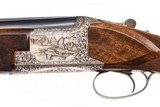 BROWNING D4G C EXHIBITION SUPERPOSED 12 GAUGE KOWALSKI AND VOS ENGRAVED - 3 of 16