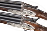 AYA NO.1 SIDELOCK EJECTOR TRUE PAIR 12 GAUGE LIGHT GAME GUNS - 6 of 17