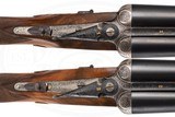 AYA NO.1 SIDELOCK EJECTOR TRUE PAIR 12 GAUGE LIGHT GAME GUNS - 9 of 17