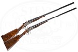 AYA NO.1 SIDELOCK EJECTOR TRUE PAIR 12 GAUGE LIGHT GAME GUNS - 3 of 17