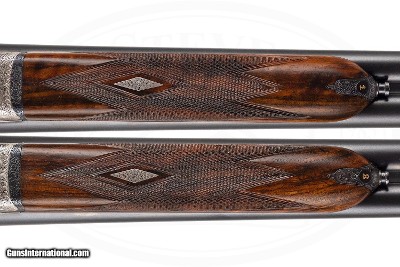 AYA NO.1 SIDELOCK EJECTOR TRUE PAIR 12 GAUGE LIGHT GAME GUNS - Image 13 of 17