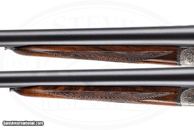 AYA NO.1 SIDELOCK EJECTOR TRUE PAIR 12 GAUGE LIGHT GAME GUNS - Image 14 of 17