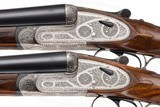 AYA NO.1 SIDELOCK EJECTOR TRUE PAIR 12 GAUGE LIGHT GAME GUNS - 2 of 17