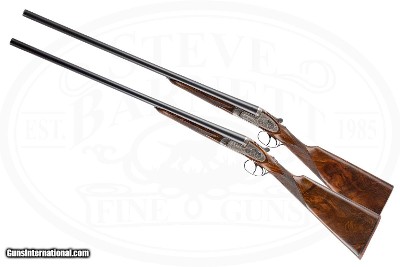 AYA NO.1 SIDELOCK EJECTOR TRUE PAIR 12 GAUGE LIGHT GAME GUNS - Image 4 of 17