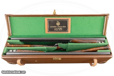 AYA NO.1 SIDELOCK EJECTOR TRUE PAIR 12 GAUGE LIGHT GAME GUNS - Image 17 of 17