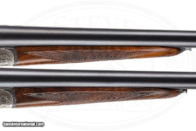 AYA NO.1 SIDELOCK EJECTOR TRUE PAIR 12 GAUGE LIGHT GAME GUNS - Image 12 of 17