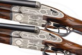 AYA NO.1 SIDELOCK EJECTOR TRUE PAIR 12 GAUGE LIGHT GAME GUNS - 8 of 17