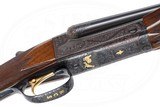WINCHESTER MODEL 21 PIGEON GRADE UPGRADE 16 GAUGE ENGRAVED BY JOHN K PEASE