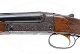WINCHESTER MODEL 21 PIGEON GRADE UPGRADE 16 GAUGE ENGRAVED BY JOHN K PEASE - 3 of 16
