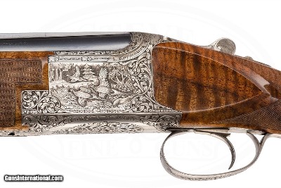 BROWNING SUPERPOSED C EXHIBITION D4G 12 GAUGE BAERTEN ENGRAVED - Image 3 of 16
