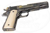 COLT GOVT MODEL MKIV SERIES 70 1911 45 ACP MIKE DUBBER ENGRAVED - 4 of 9