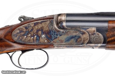 RARE AND EARLY PERAZZI & FABBRI MODEL 1 SIDELOCK EJECTOR O/U 12 GAUGE